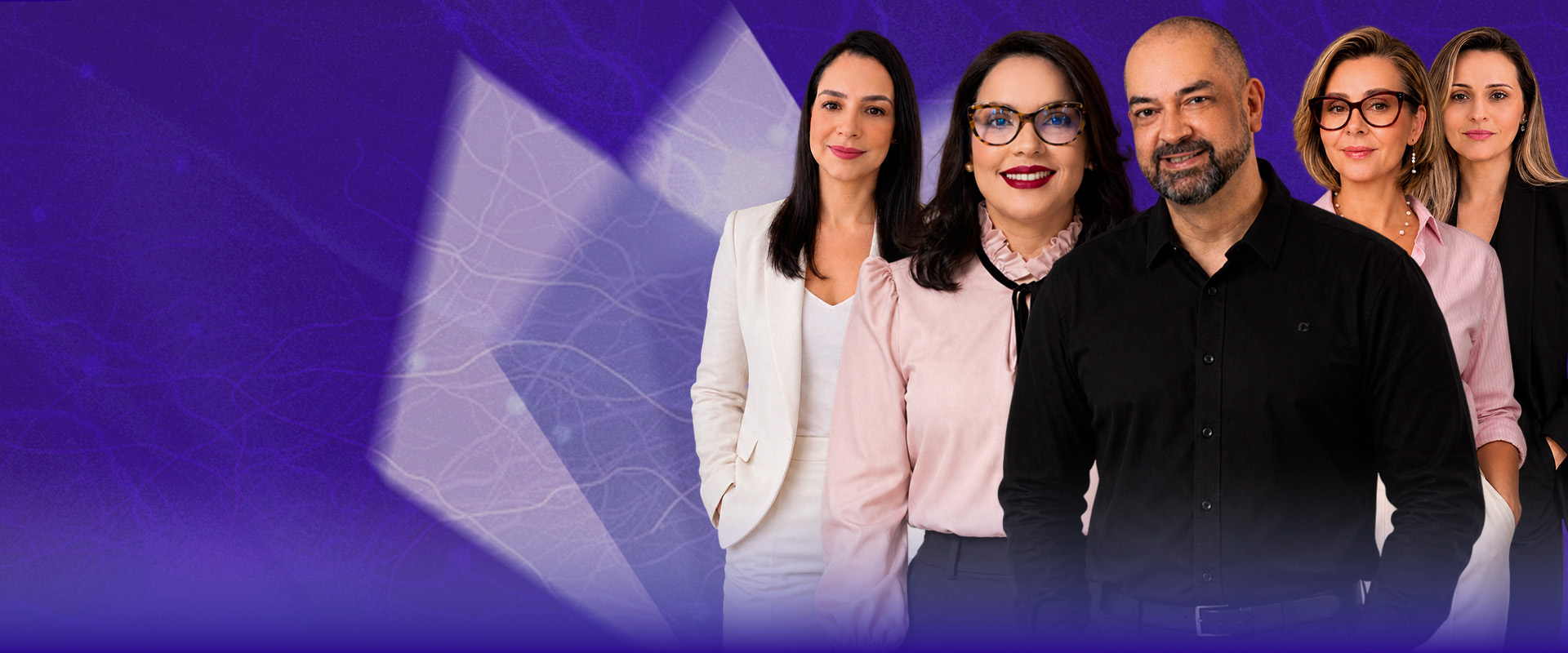 Corpo docente do Grupo COGEN: Marcos Brasil, Débora Moraes e equipe